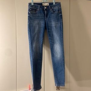 GARAGE DENIM Mid‎ Rise Skinny jeans